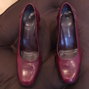 Oxblood Enzo Angiolini Heels Size 6